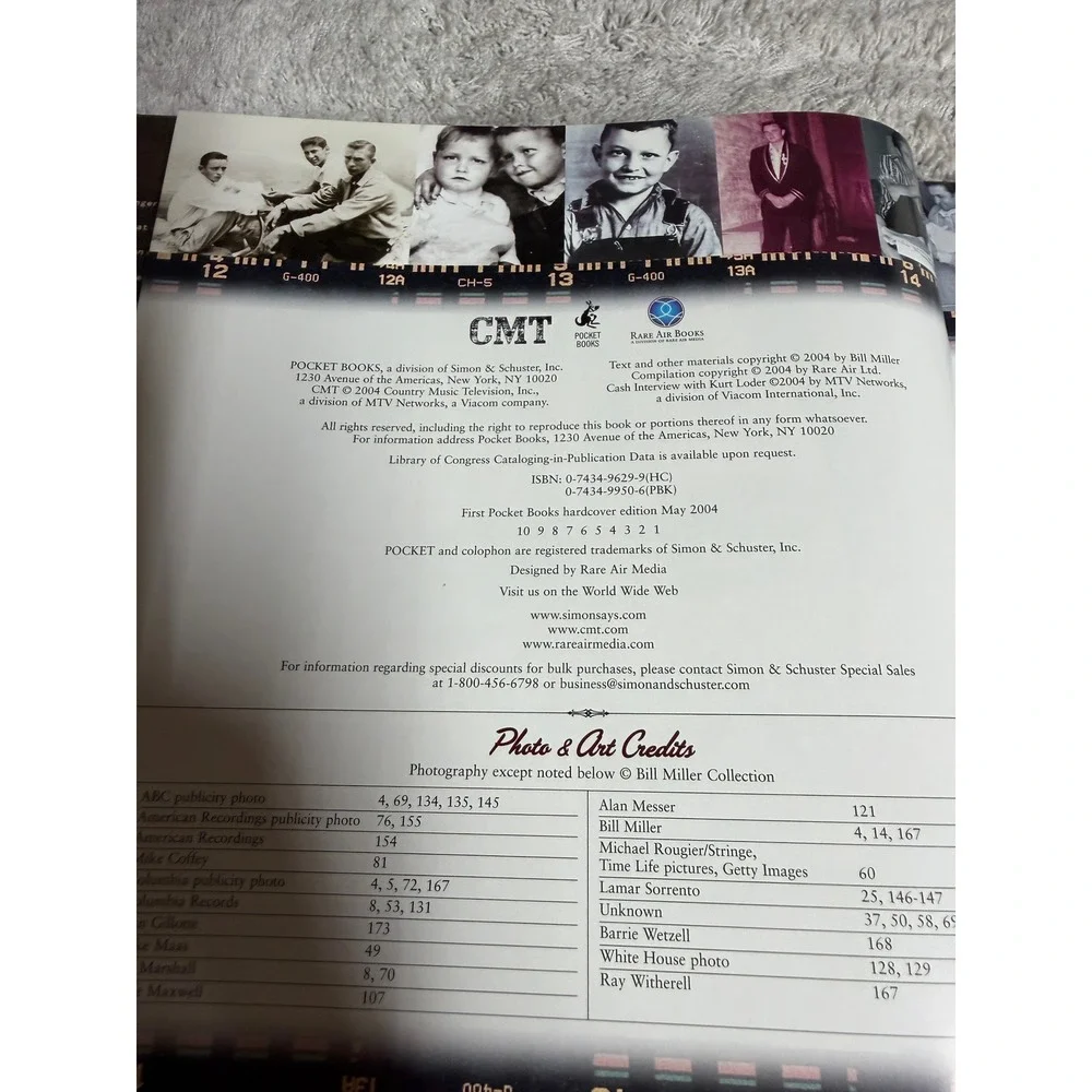 Cash An American‎ Man Johnny Cash Biography Bill Miller 1st Edition Hardcover 04